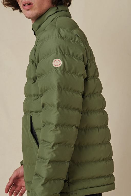 Globe Brand aceituna chaqueta de plumas de primera calidad 68L0T336 ropa - Image 2