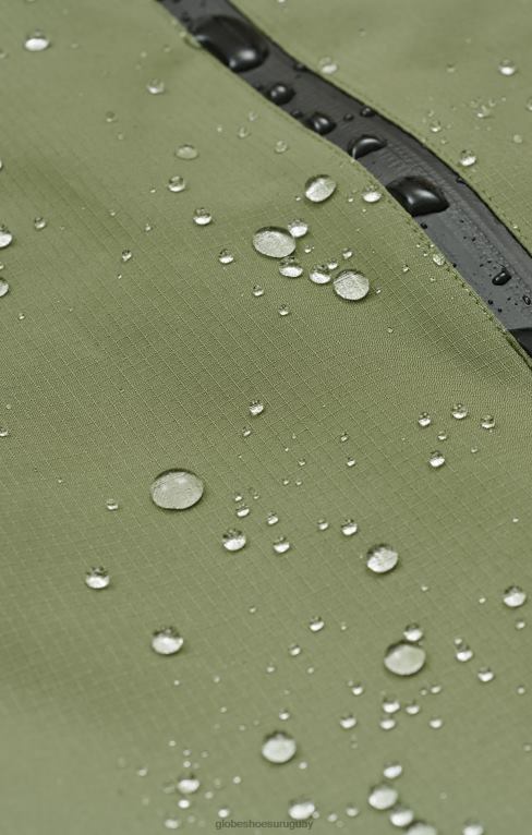 Globe Brand aceituna chaqueta de spray rompedor 68L0T333 ropa - Image 6