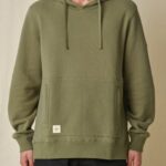 Globe Brand aceituna sudadera con capucha corpulenta 68L0T322 ropa