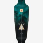 Globe Brand bambú/montañas azules longboard prowler clásico 38" 68L0T148 patinetas
