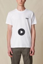 Globe Brand blanco camiseta viva de baja velocidad 68L0T293 ropa - Image 5