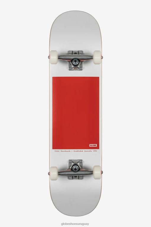 Globe Brand blanco rojo g0 bloque serif 8.0" completo 68L0T192 patinetas - Image 1