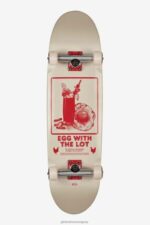 Globe Brand blanquecino/el lote eggy 8.625" completo 68L0T203 patinetas
