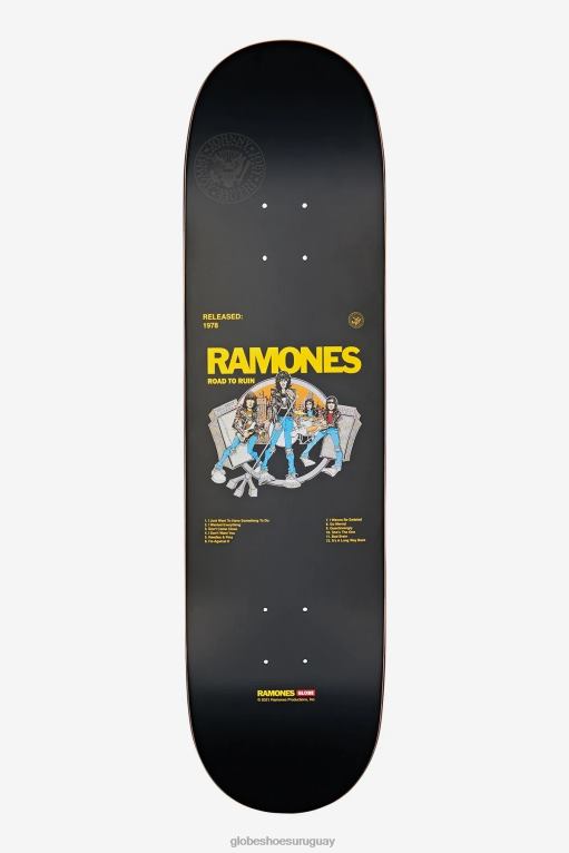 Globe Brand Camino a la ruina Tabla Ramones G2 de 8,25" 68L0T216 patinetas - Image 1