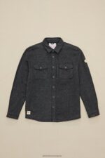 Globe Brand carbón chaqueta de vagabundo 68L0T320 ropa - Image 3
