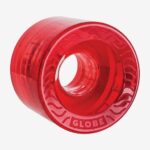 Globe Brand claro/rojo rueda retro flex cruiser 58mm 68L0T263 patinetas