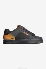 Globe Brand desvanecimiento negro/naranja inclinación 68L0T59 zapatos