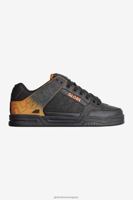Globe Brand desvanecimiento negro/naranja inclinación 68L0T59 zapatos