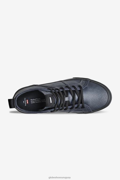 Globe Brand gris angustia/negro los enojados ii 68L0T16 zapatos - Image 2