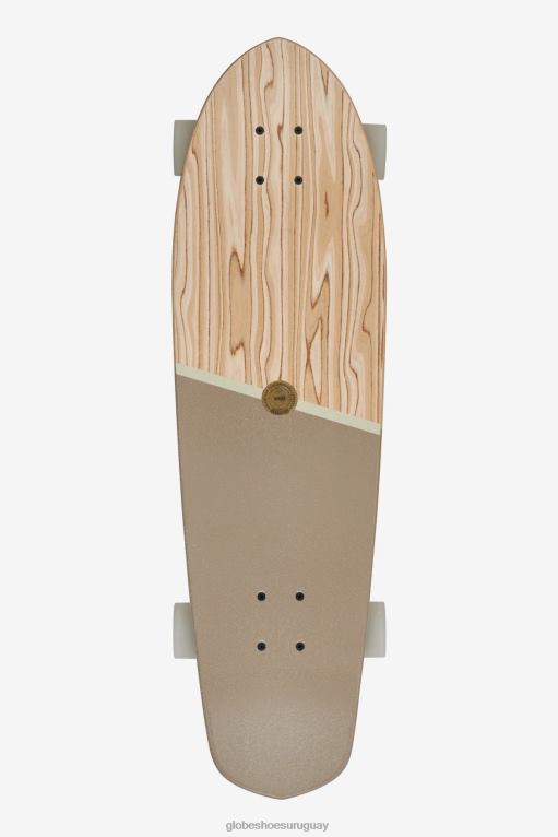Globe Brand madera de olivo/piedra chaqueta cruzada grande de 32" 68L0T95 patinetas - Image 2
