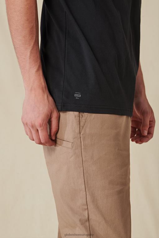 Globe Brand negro abajo debajo de la camiseta 68L0T295 ropa - Image 5
