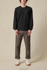 Globe Brand negro cada maldito día es camiseta 68L0T294 ropa - Image 5