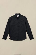 Globe Brand negro camisa fundación l/s 68L0T317 ropa - Image 7