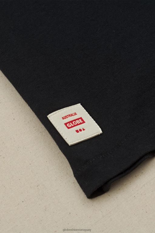 Globe Brand negro camiseta viva de baja velocidad 68L0T291 ropa - Image 3