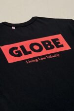 Globe Brand negro camiseta viva de baja velocidad 68L0T291 ropa - Image 4