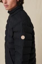 Globe Brand negro chaqueta de plumas de primera calidad 68L0T337 ropa - Image 2
