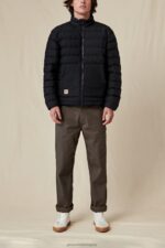 Globe Brand negro chaqueta de plumas de primera calidad 68L0T337 ropa - Image 5