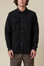 Globe Brand negro chaqueta de vagabundo 68L0T316 ropa