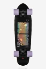 Globe Brand negro/morado blazer crucero de 26" 68L0T108 patinetas