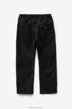 Globe Brand negro pantalón con cintura elástica stray 68L0T339 ropa - Image 2