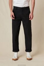 Globe Brand negro pantalón de base 68L0T341 ropa