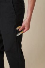 Globe Brand negro pantalón de base 68L0T341 ropa - Image 3