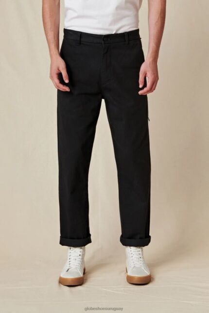 Globe Brand negro pantalón de base 68L0T341 ropa