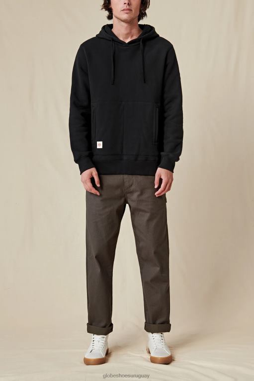 Globe Brand negro sudadera con capucha corpulenta 68L0T323 ropa - Image 6