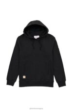 Globe Brand negro sudadera con capucha corpulenta 68L0T323 ropa - Image 9