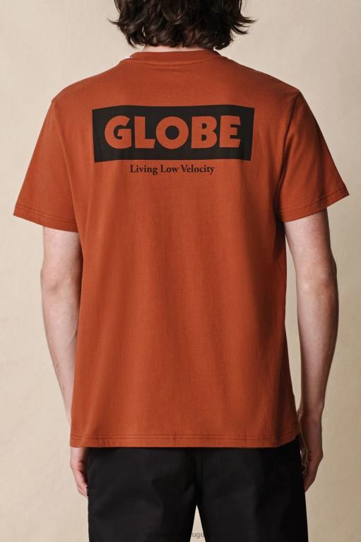 Globe Brand nuez oscura camiseta viva de baja velocidad 68L0T307 ropa - Image 2