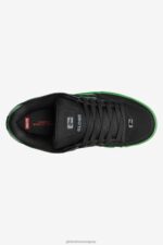 Globe Brand punteado negro/verde inclinación 68L0T57 zapatos - Image 2