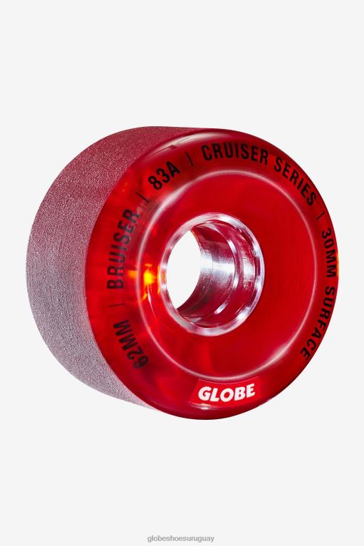 Globe Brand rojo claro rueda bruiser cruiser 62mm 68L0T246 patinetas - Image 1