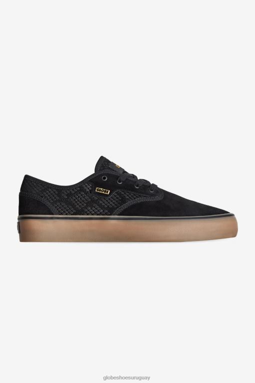 globe_brand_serpiente_negra_abigarrado_ii_68l0t35_zapatos.jpg Globe Brand serpiente negra abigarrado ii 68L0T35 zapatos - Image 1