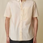 Globe Brand sin lejía, sin colorantes camisa fundación s/s 68L0T313 ropa