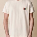 Globe Brand sin lejía, sin colorantes camiseta con bandera 68L0T304 ropa