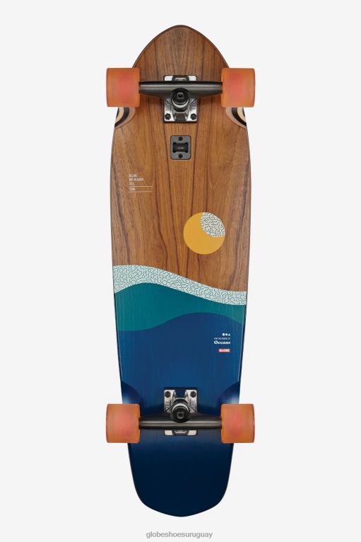 Globe Brand teca/océanos chaqueta cruzada grande de 32" 68L0T106 patinetas - Image 1